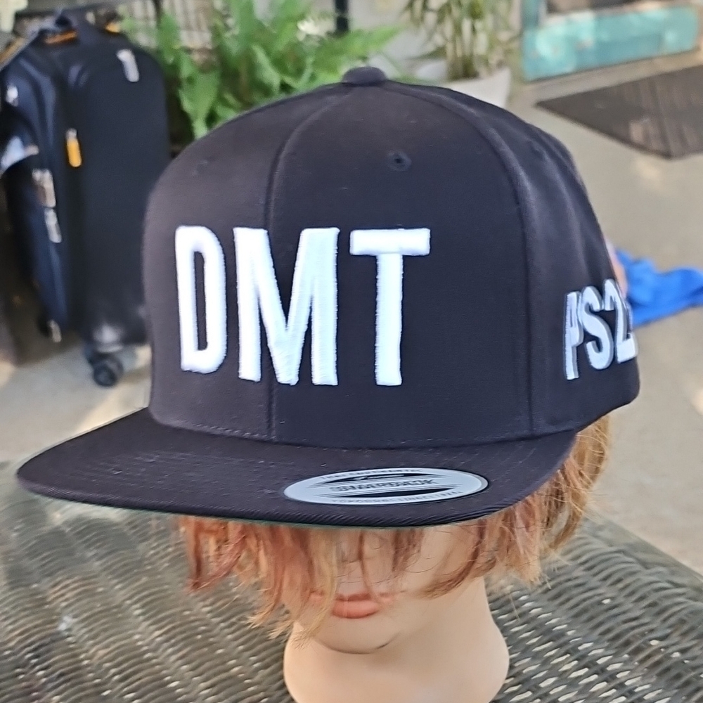 NEW W TAG DMT PS23 Skylight Psychedelics Black Yupoong Wool Hat